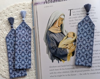 Bible bookmark with tassel, gift for Bible readers, gift for Christian.