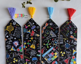Chemistry bookmark, gift for science student and teacher, chemistry student, back to school gift, Science technician gift