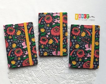 Hungarian Folk pattern Card Holder, oyster or travel card wallet, gift card holder,