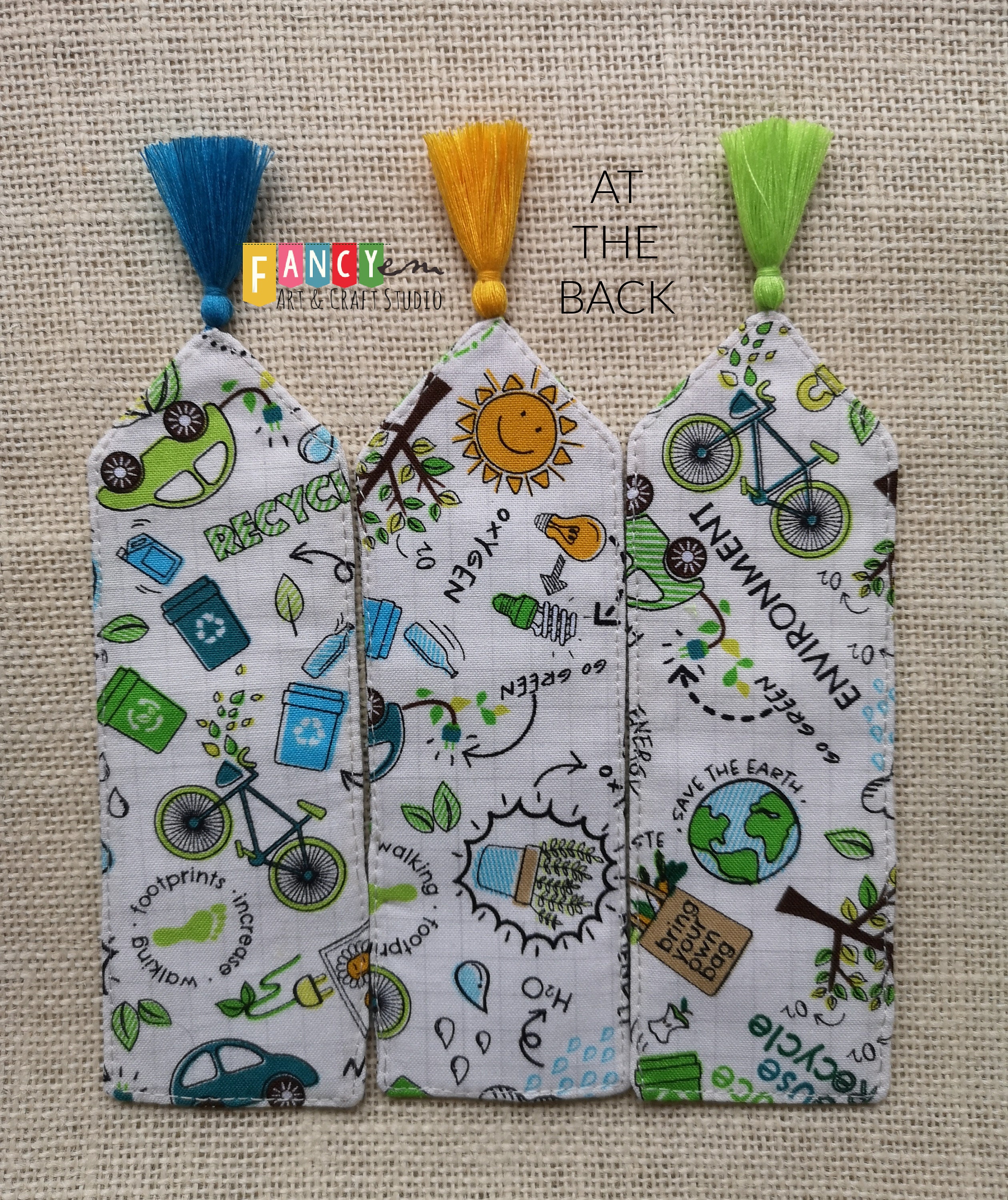 Eco Bookmarks Reduce Reuse Recycle Eco Friendly Eco Kids - Etsy UK