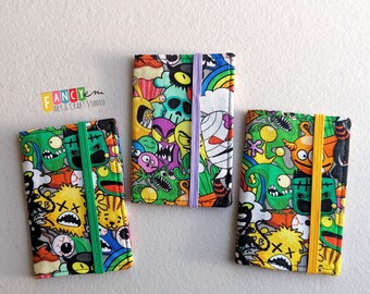 Monsters Card Holder, oyster or travel card wallet,