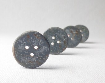 gray buttons sewing
