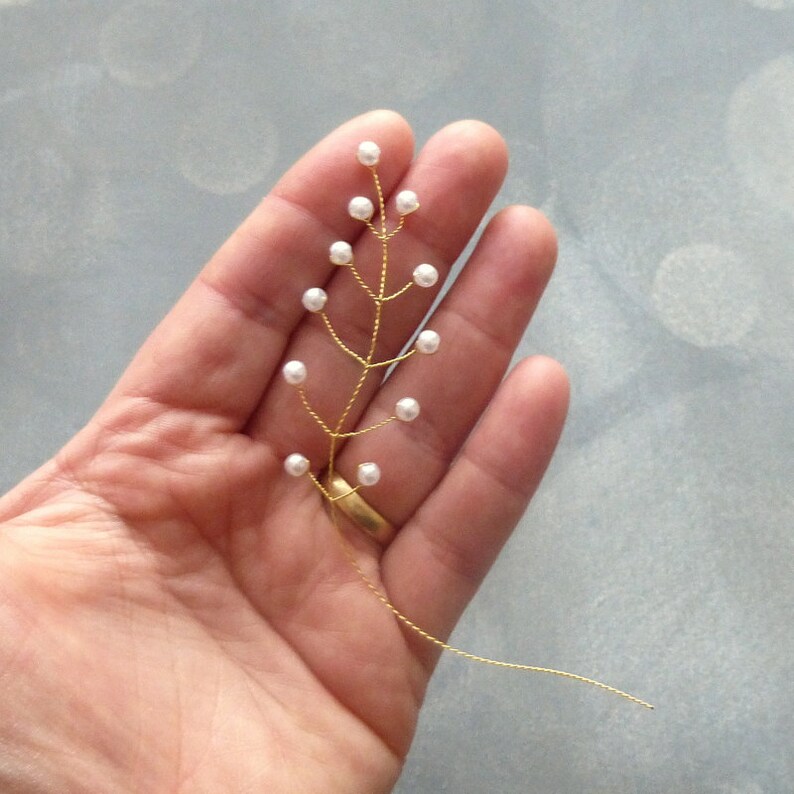 Bridal Hair Piece Supply 5 Beaded Hair Vine DIY Bridal Etsy