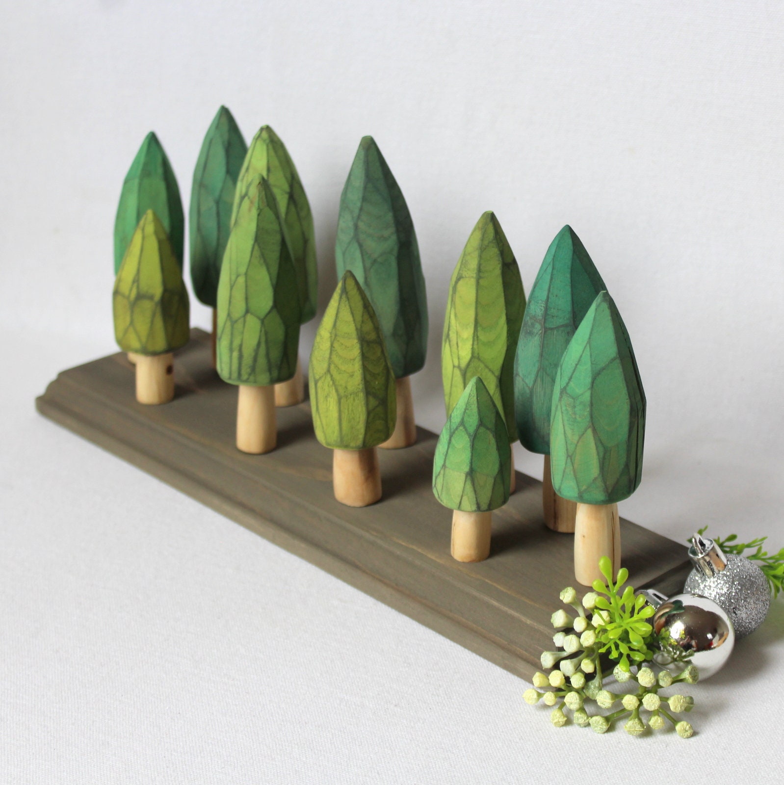 Wooden Custom Family Tree Sculpture Carved Wood Trees Etsy