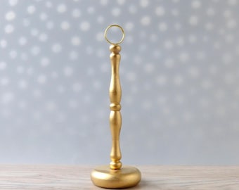 Gold Table Number- Wedding, Table Number Stand/ Wedding Table Gold Number Holder, DIY Table Numbers/ Place Card Holder