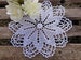 White crochet tablecloth 11, crochet placemats, crochet doilies, crochet doily tablecloth, round lace doilies, cotton doily, crochet napkins 