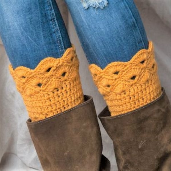 Boot Cuff Crochet - Etsy