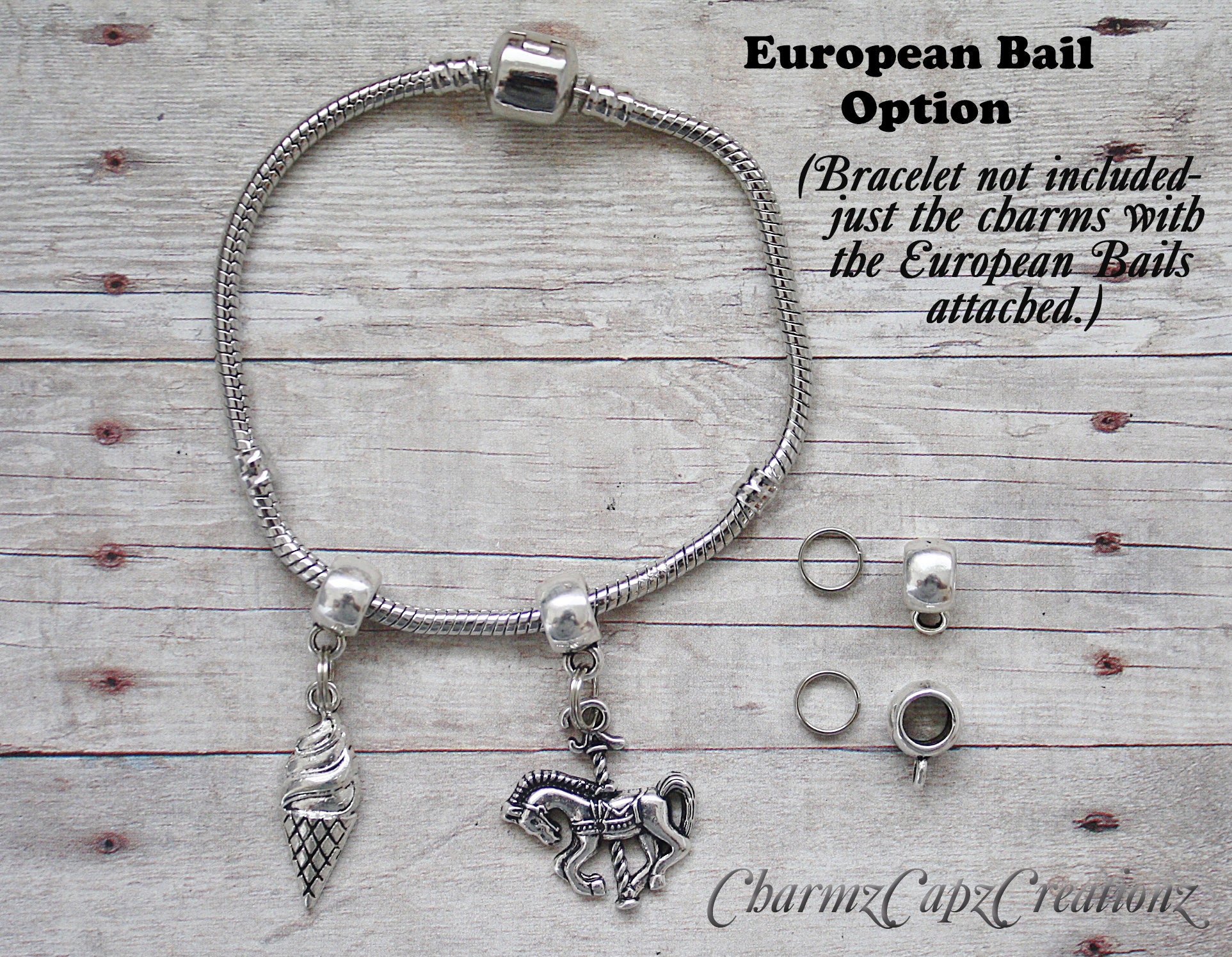 Stylysh Charms Cowboy Country Horse Enamel Italian 9mm Link HO067 Fits Trad Western Croc Charms \u2013 Buckin\u0027 Bronc Saloon