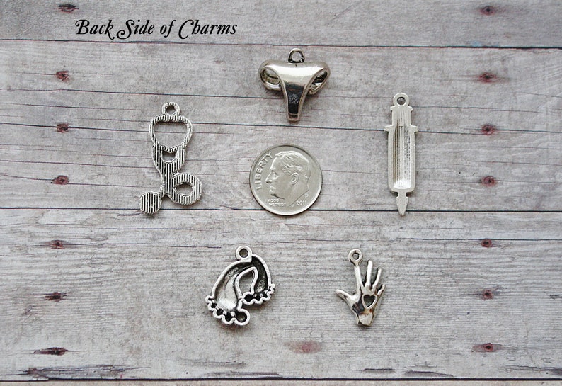 16pc or 5pc Midwife / Midwifery Charm Set Lot Collection / | Etsy