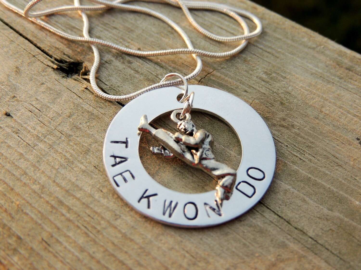TAE KWON DO Mom Necklace Sports Mom Necklace Sports Jewelry Etsy
