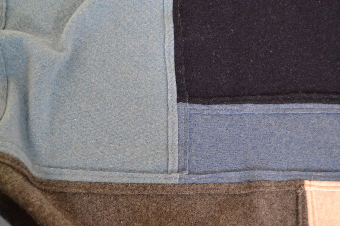 Cashmere baby blanket patchwork upcycled cashmere throw with Etsy