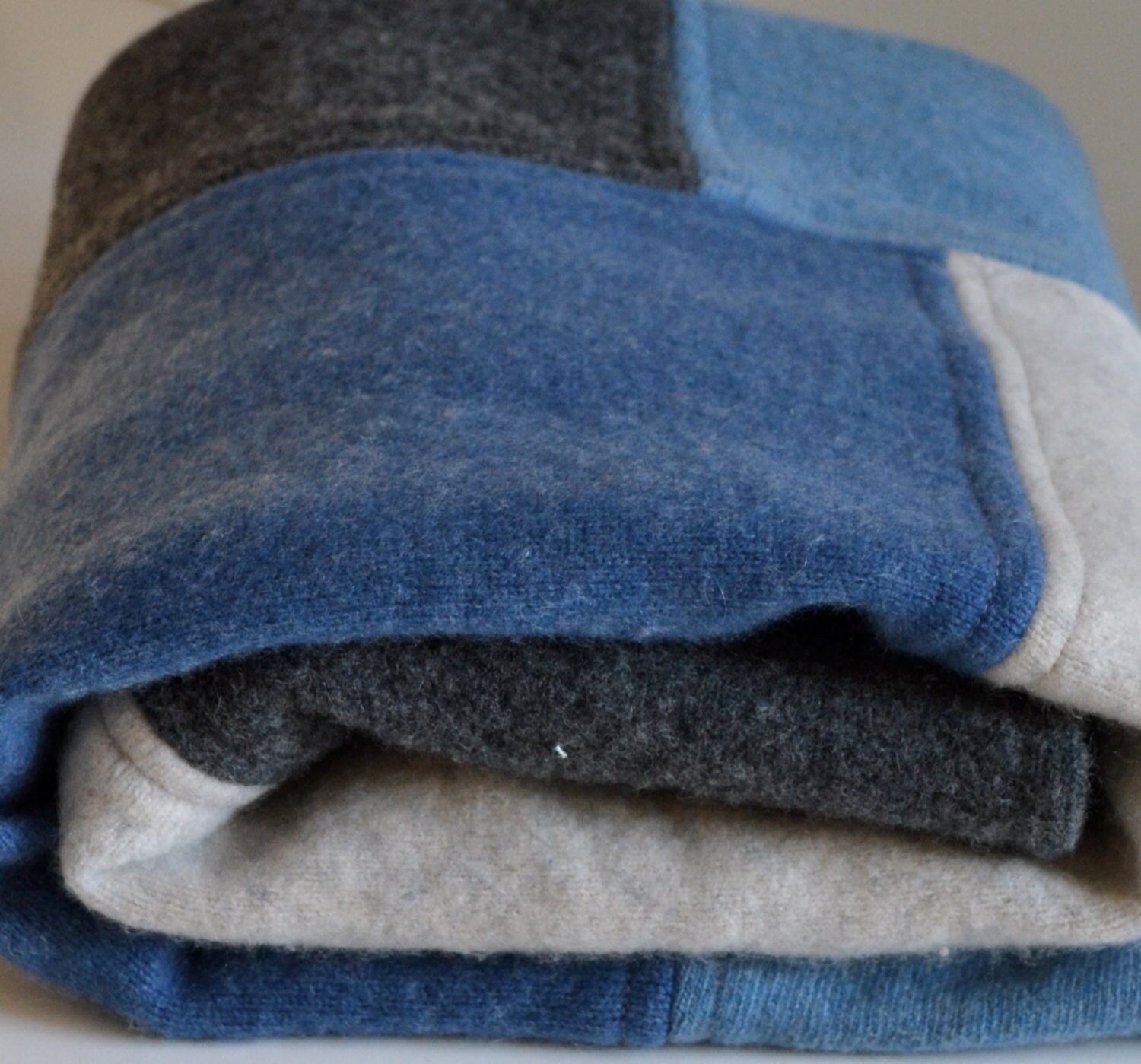 Cashmere baby blanket patchwork upcycled cashmere throw with Etsy