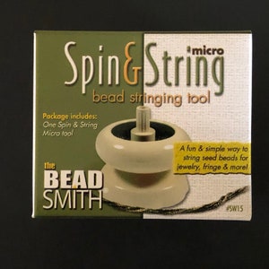 The Beadsmith Micro Spin & String Bead Stringing Tool Only, All Other ...