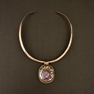 Three Different Styles of Vintage Torque, Neck Ring, Choker, Collar ...