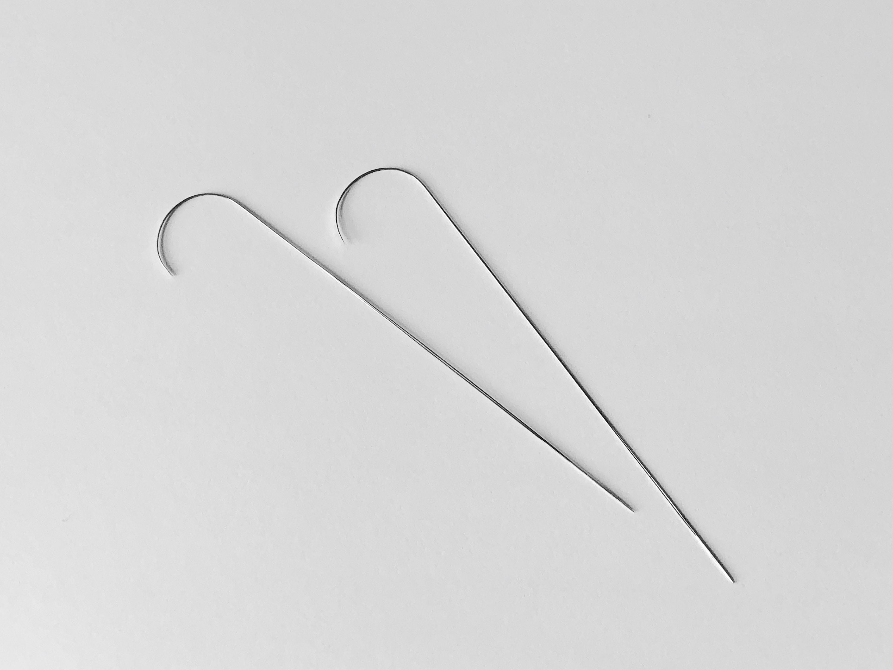 Beadsmith Big Eye Fine Beading Needles 2.125 Inches Long 4 Etsy