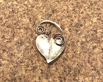 Signed San Felipe Old Kingman Turquoise Sterling Silver Buffalo Pendant Signed San Felipe Old Kingman Turquoise Sterling Silver Buffalo Pendant