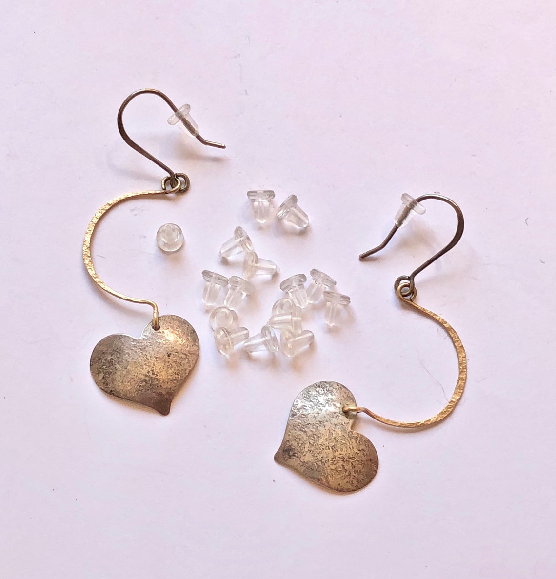 Clear Plastic Earring Backs In 18 Piece Lots For Earring Etsy