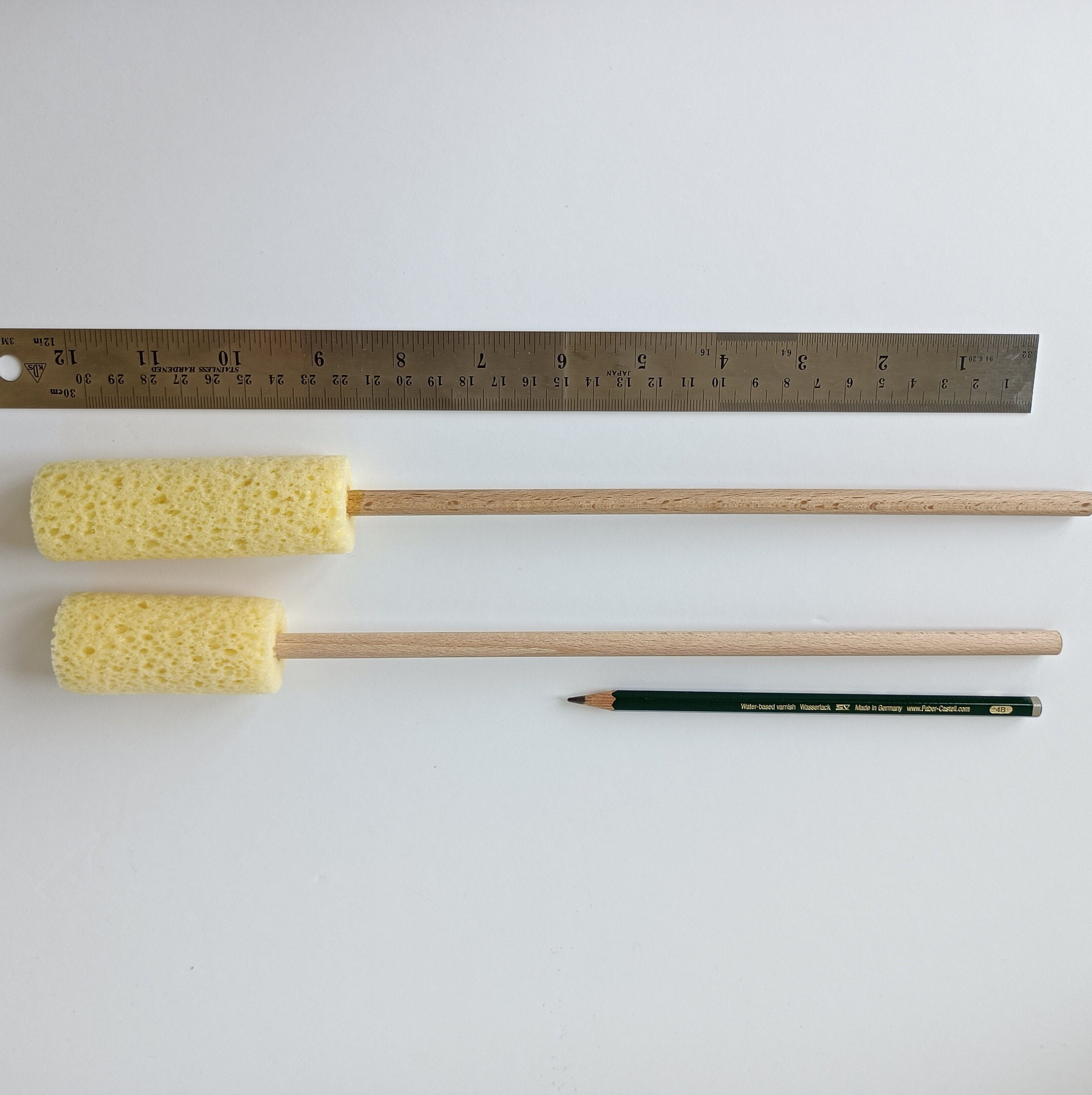 12 Pcs Pottery Sponges For Clay - 2.8"x1" Pottery Sponge For Painting