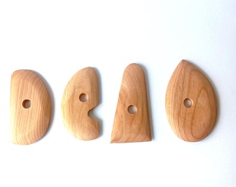Wooden Ribs for ceramics - Ceramic Tools