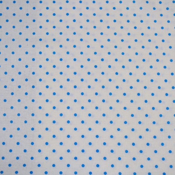 Polkadot Fabrics - blue and pink