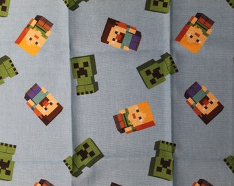 minecraft jersey fabric