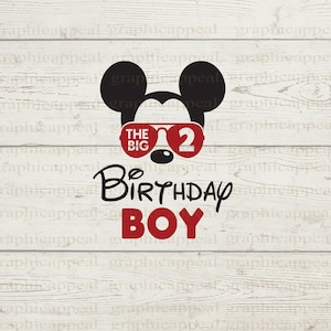 2nd Birthday, Svg, Birthday Boy, Birthday Mouse, png, jpg, mouse head, sunglasses, digital download, cut file, clip art, sublimation, file