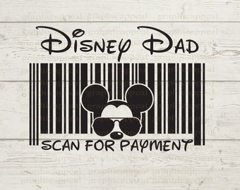 Scan for Payment Svg, Mouse with Sunglasses Svg, Dad, Aviator, Glasses, Cut file, Svg Png Jpeg, clipart, printable, Vector Digital Download