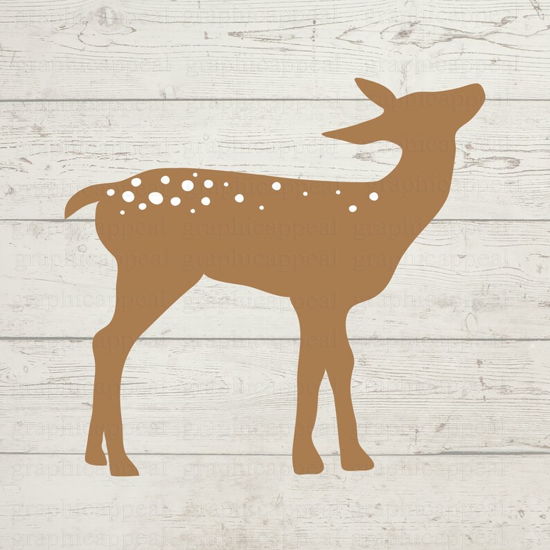 Download 50% OFF Baby Deer Momma Deer SVG Deer Silhouette Fawn Deer Doe | Etsy