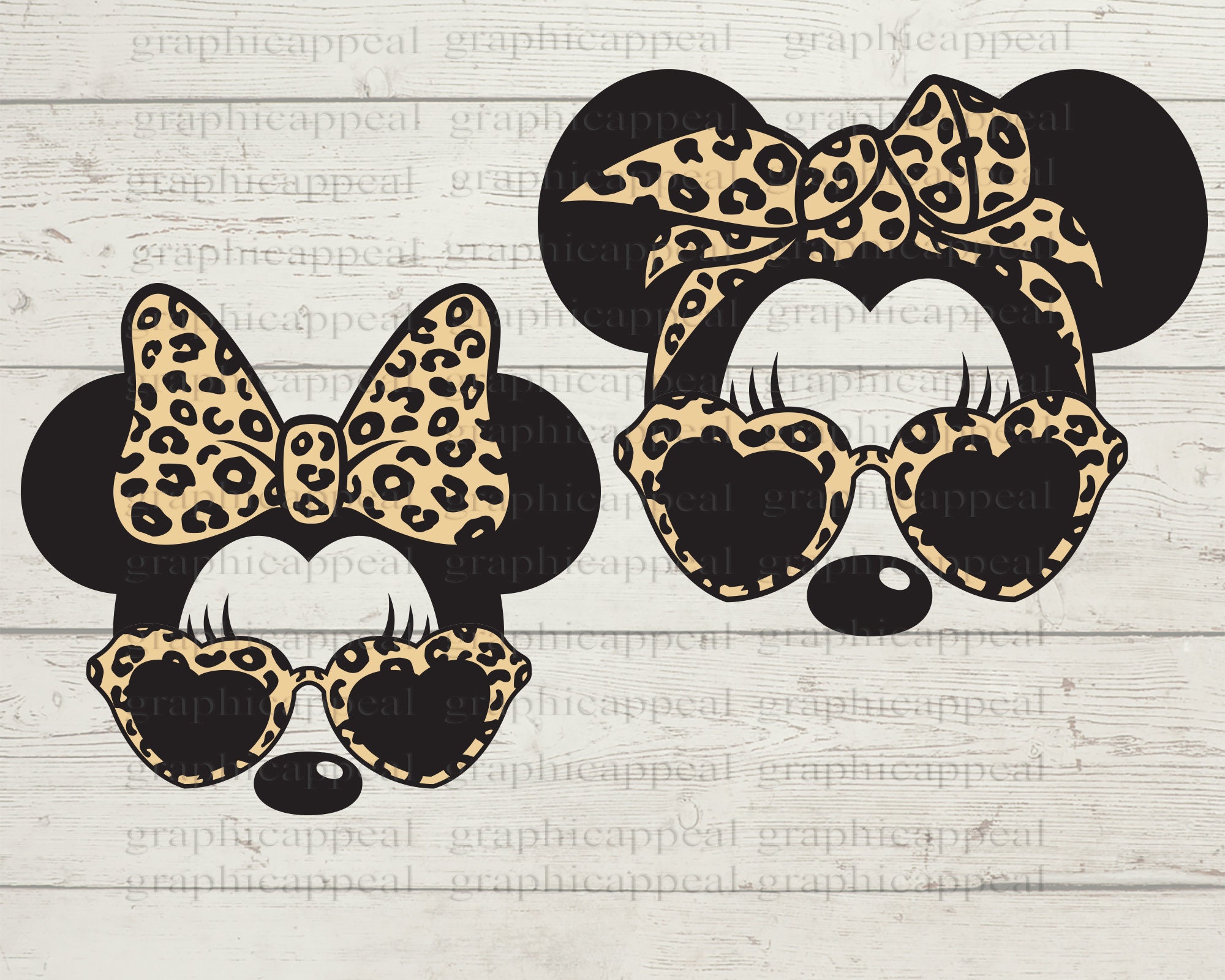Buy wholesale Disney © Minnie Mouse GLASSES & HEART-A1750