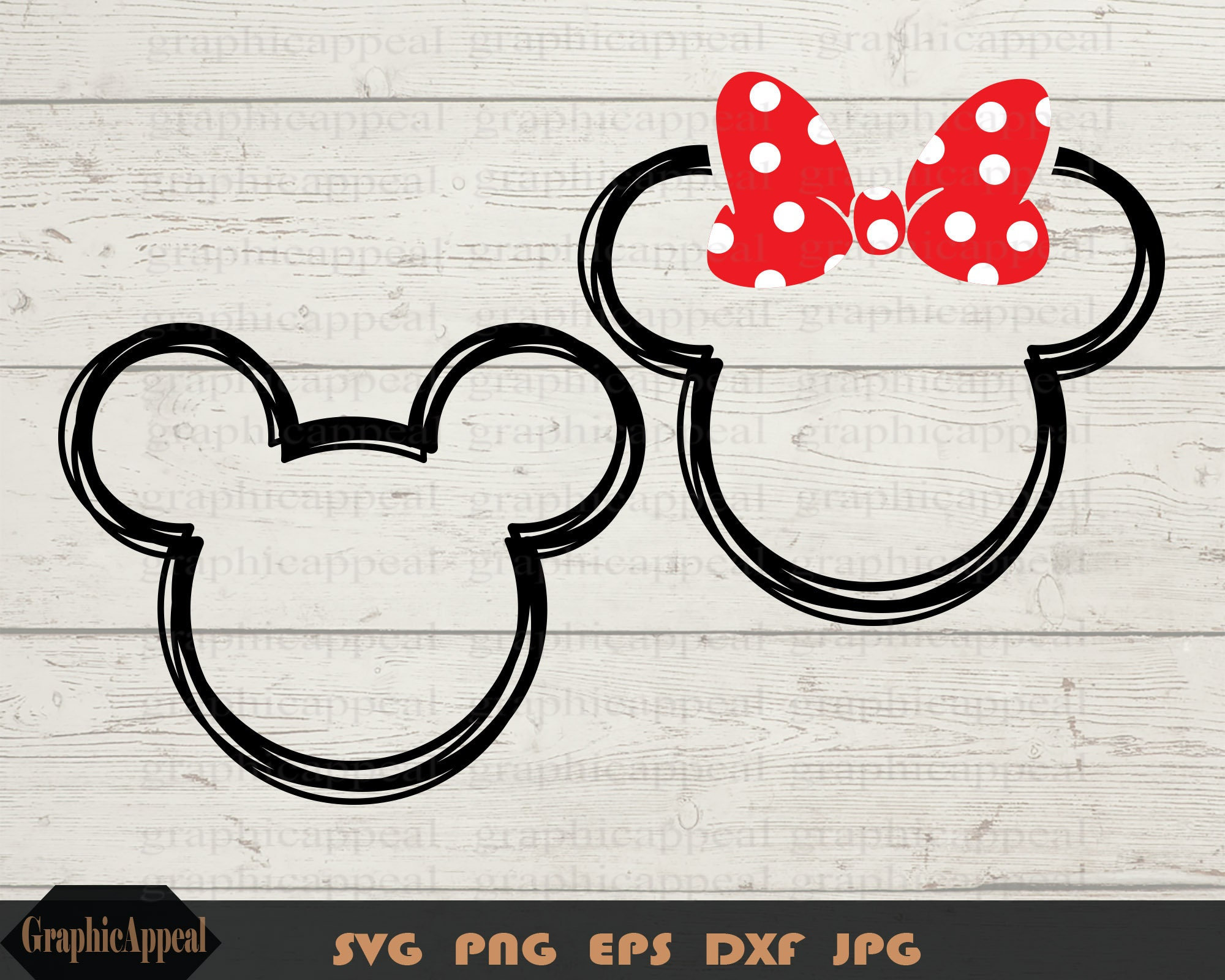 Mickey Mouse SVG, Minnie Mouse SVG, Minnie Mouse Head Svg, Mickey Mouse  head Svg, Disney vacation, Mickey Ears, Minnie Ears, Disney SVG, png