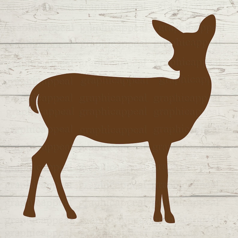 Download 50% OFF Baby Deer Momma Deer SVG Deer Silhouette Fawn Deer ...