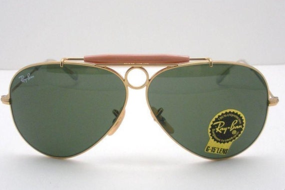 old school ray ban aviators