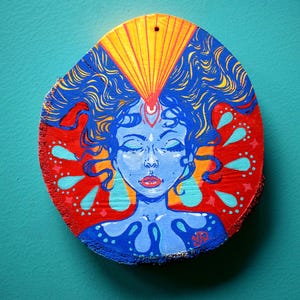 3rd Eye Chakra Painting - Bespoke one of a kind