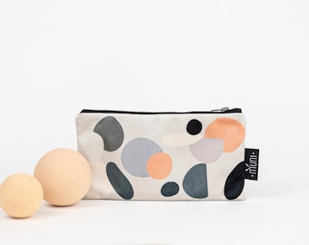 Makeup clutch, travel pouch, Coin wallet