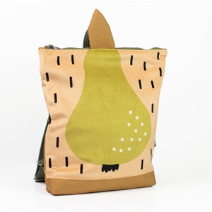 Sac à dos poire, sac à dos enfant, sac à dos enfant, sac à dos imprimé