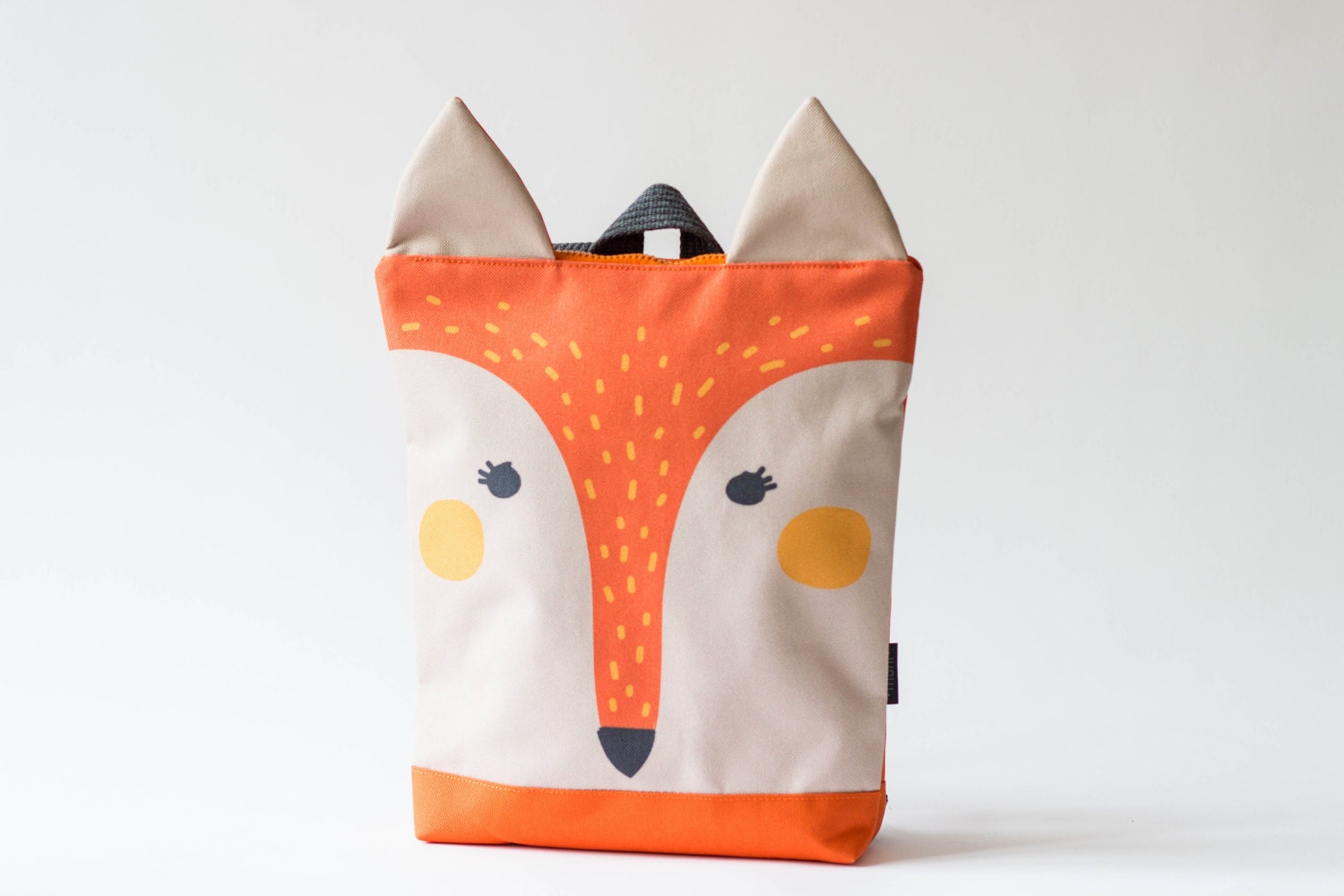 Fox backpack Kids backpack Children backpack Printed