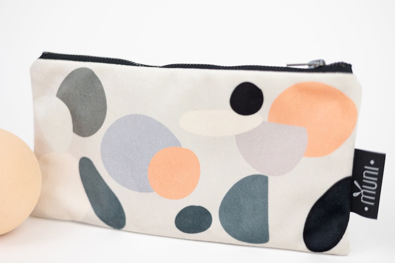 Makeup clutch, travel pouch, Coin wallet image 4