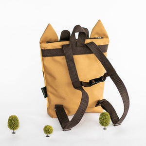 Toddler backpack, Giraffe backpack, Kids backpack, Nursery backpack image 4
