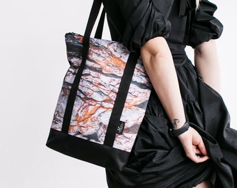 Waterproof tote bag, Printed tote bag, All season bag