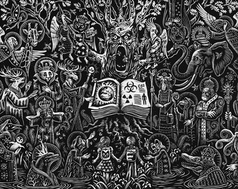 Climate Change, Global Warming Art.