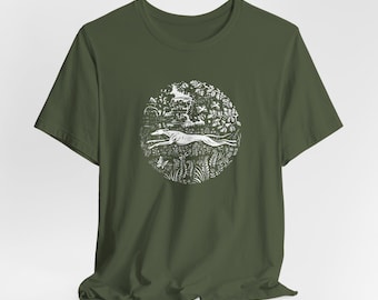 Greyhound, Whippet Tee Shirt.