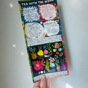 Herb, Tea, and Moon Poster Print