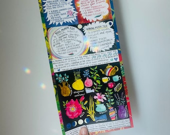 Herb, Tea, and Moon Poster Print