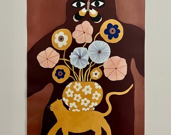 Imperfect 'The Future Belongs to Ghosts' Poster Print