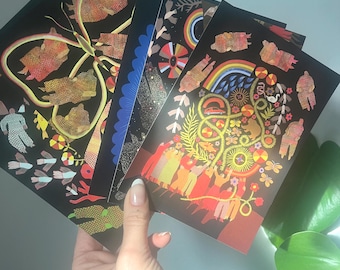 Art Postcards (set of 5)