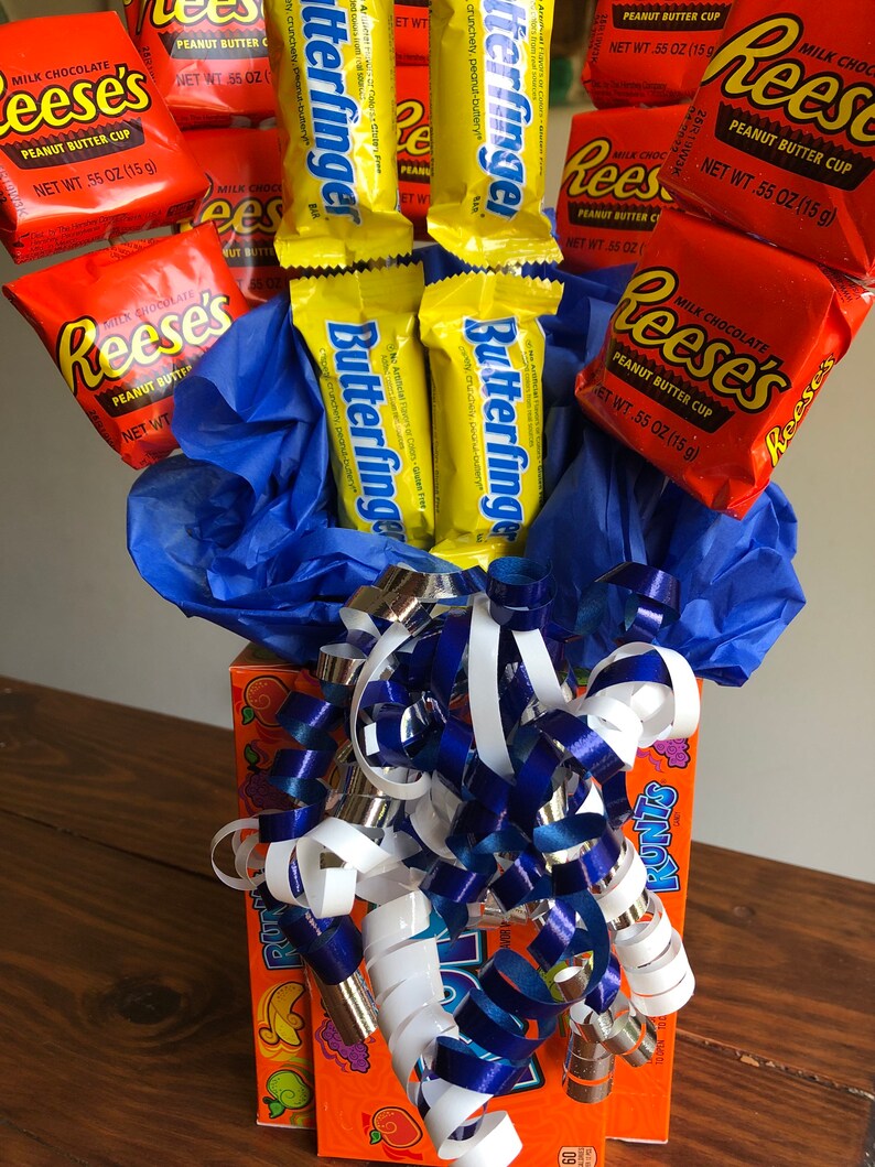 Reese's Candy Bouquet, Valentine's Day Gift - Etsy