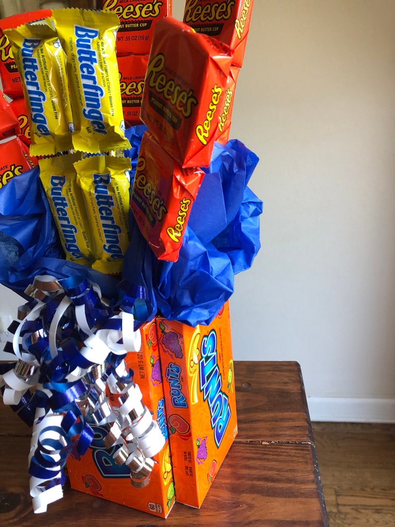 Reese's Candy Bouquet, Valentine's Day Gift - Etsy