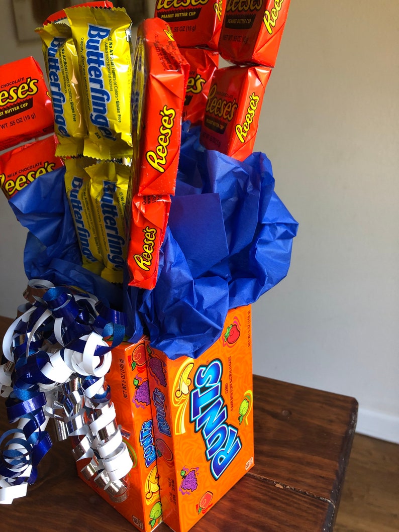 Reese's Candy Bouquet, Valentine's Day Gift - Etsy