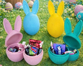 Easter 3D Printed Fillable Egg – Bunny & Egg Designs