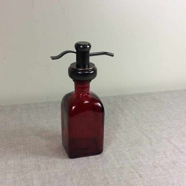 Oil Rubbed Bronze Soap Dispenser Etsy
